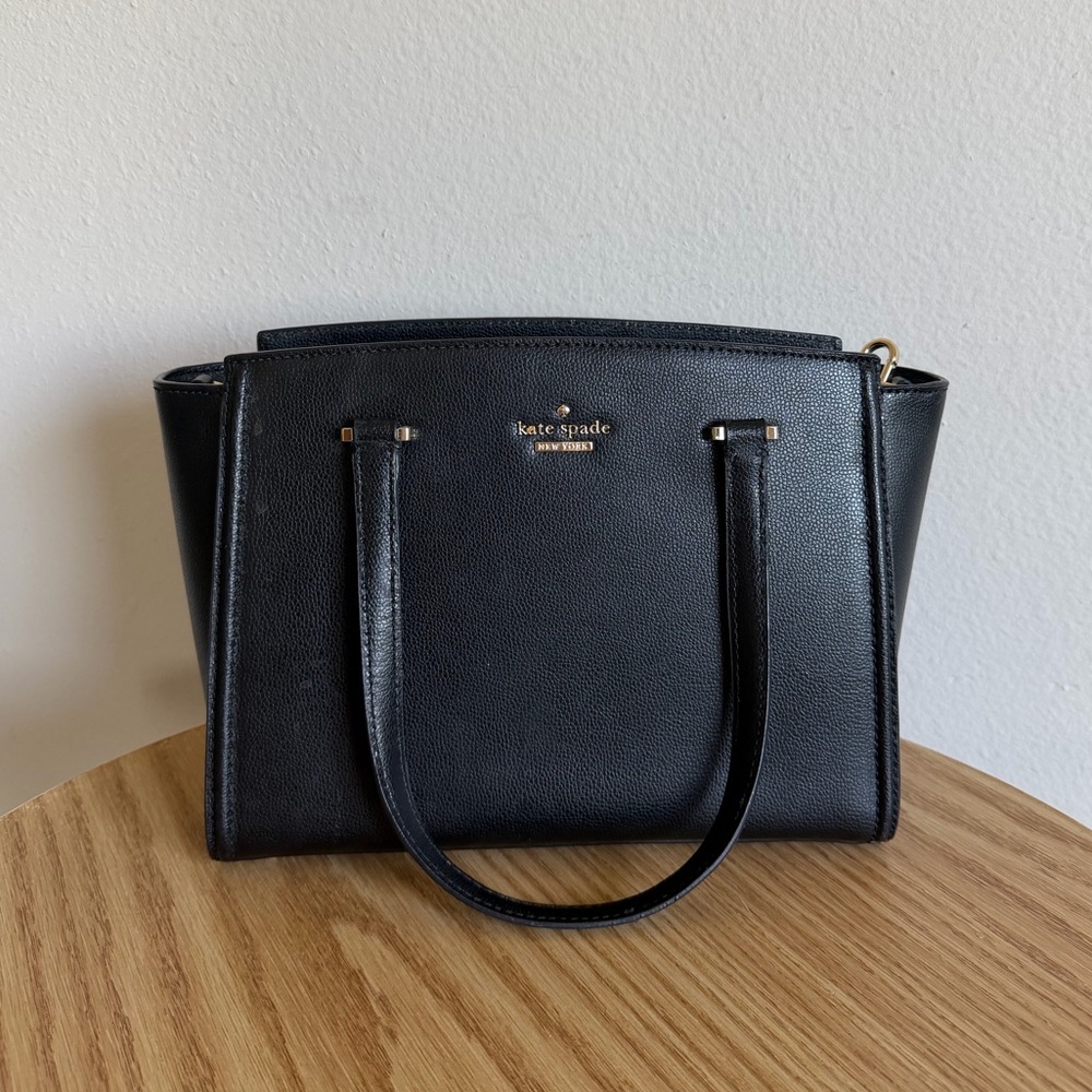 Kate Spade Black Structured Handbag